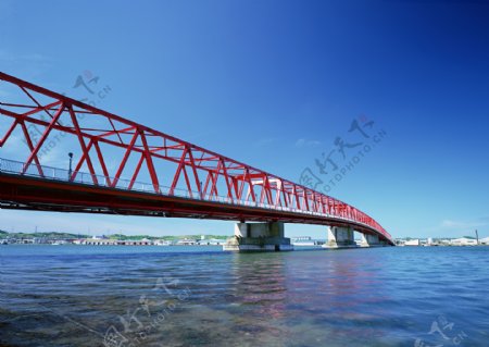 桥大桥铁架桥
