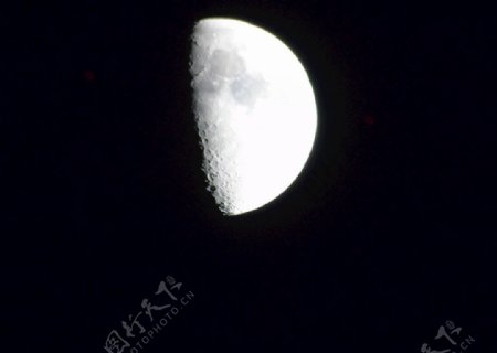月亮月月球夜空月亮