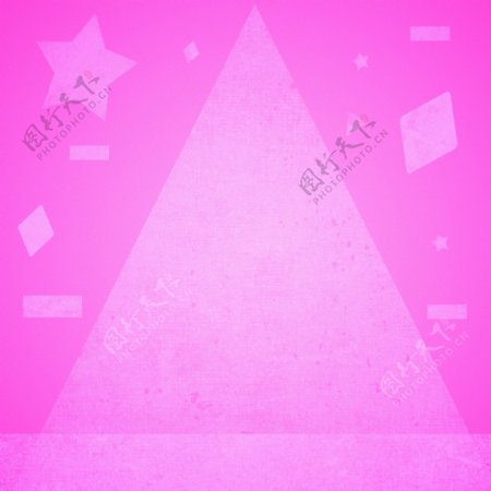 粉色复古纹理几何三角形背景