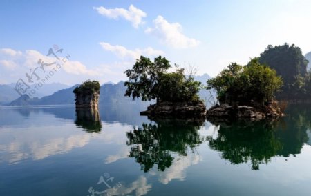 越南三海湖风景