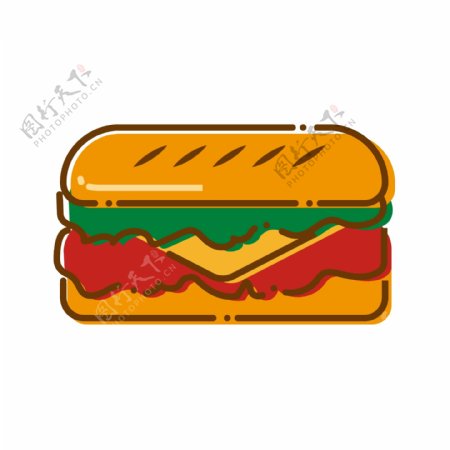 汉堡与三明治单图6