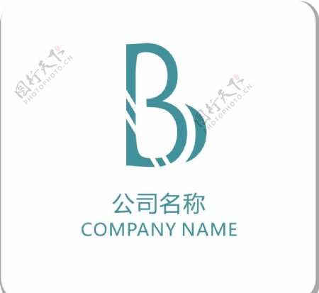 B字母logo