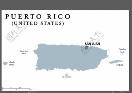 波多黎各政治图