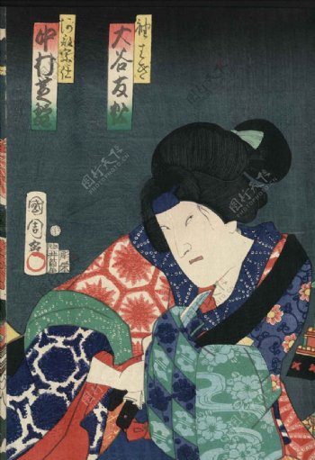 4日本浮世绘国画绘本高清图集