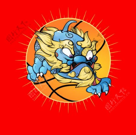 法院篮球队徽