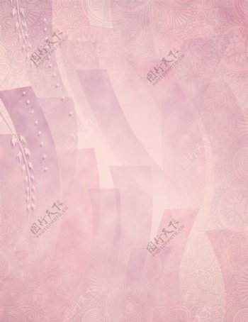 粉色婚礼迎宾牌背景素材设计