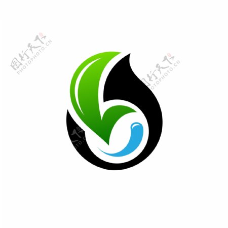绿色能源类标识logo绿色logo