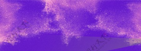 紫色星云banner背景