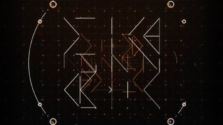 科技感线条logo动画