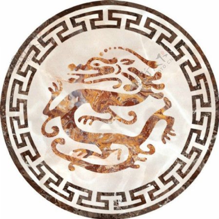 中式风格拼花瓷砖贴图