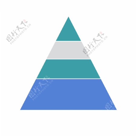 蓝色三角形数据