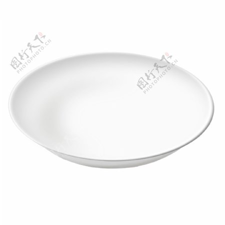 盘子实物有底座角度摆盘陶瓷盘
