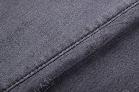 韩版烟灰色牛仔裤实物图摄影图2