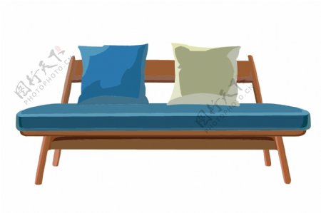 沙发椅子家具插画