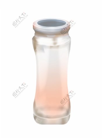 长形的玻璃器皿罐子