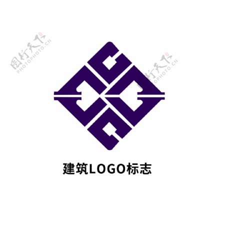 建筑行业LOGO标志模板