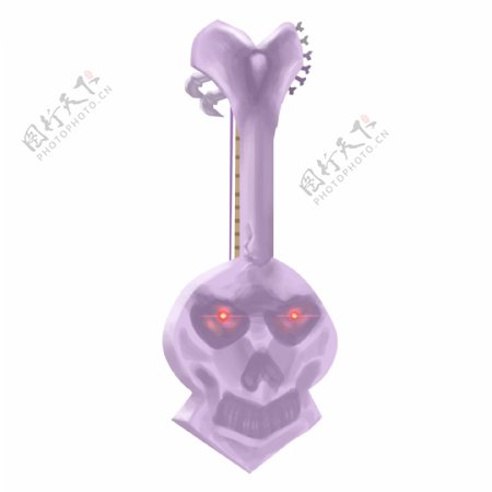 紫色骷髅吉他