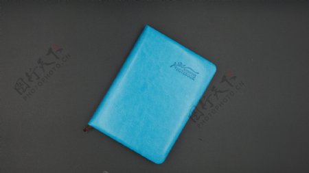 蓝色笔记本高清图片