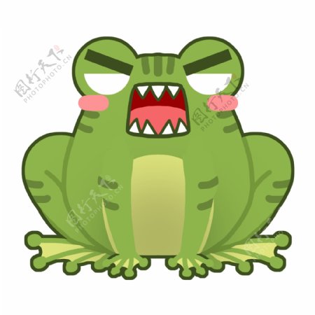 愤怒的青蛙
