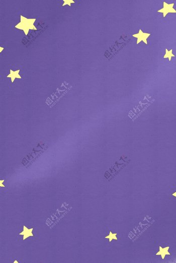 紫色创意五角星背景