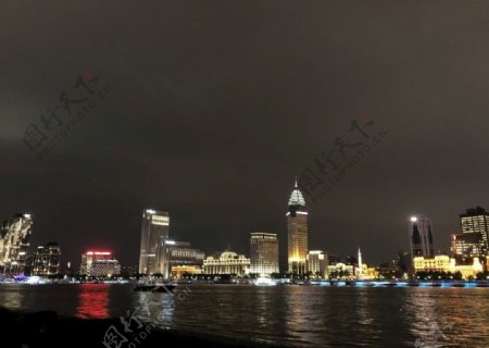 上海江滩夜景