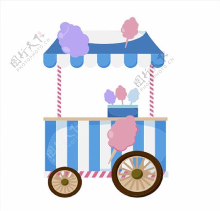 宝宝宴冰淇淋推车卡通可爱