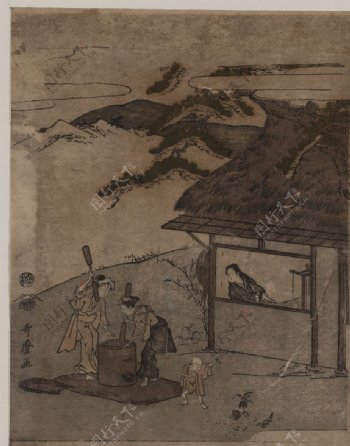 喜多川歌麿浮世绘作品