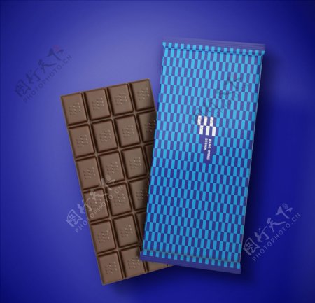 巧克力包装样机