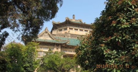 武汉大学的建筑