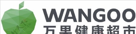 万果超市logo