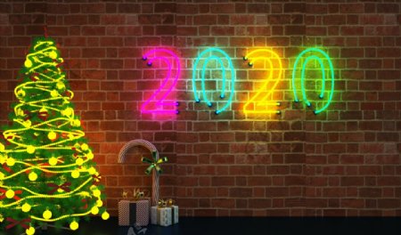 2020鼠年新年快乐C4D模型