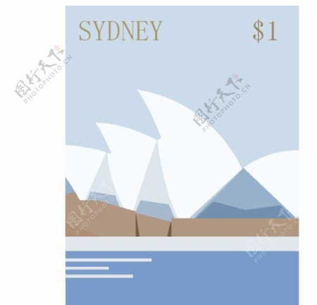 悉尼歌剧院邮票