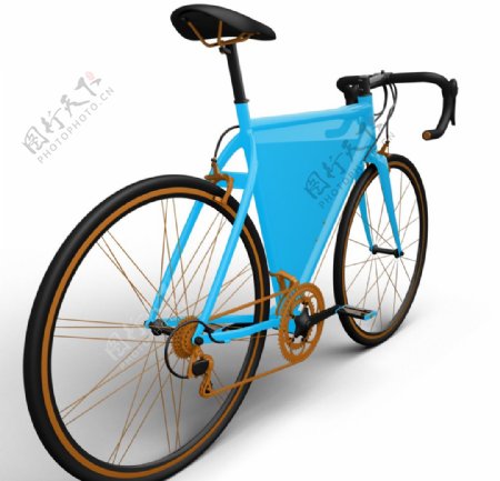 自行车单车贴图样机