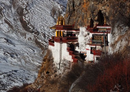 藏区寺庙建筑