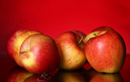 红色苹果高清摄影