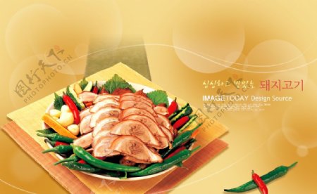 韩国包装创意韩式肉品设计
