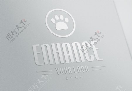 猫爪logo设计效果图