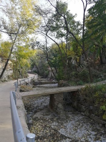小桥流水自然景观
