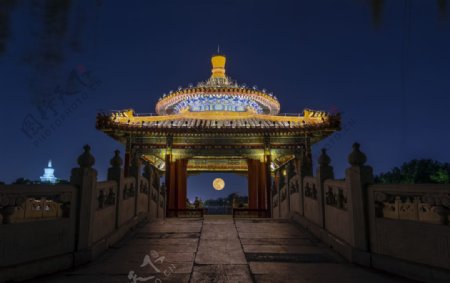 中秋节的北京