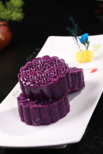 紫气东来紫薯