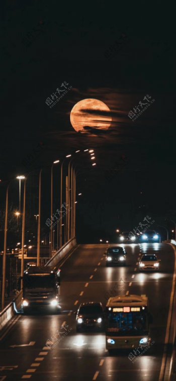 月色朦胧摄影