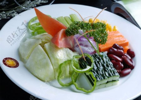 系列蔬菜沙拉
