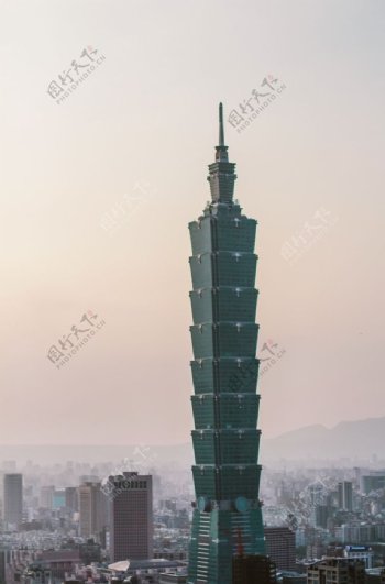 台湾台北101大厦摄影