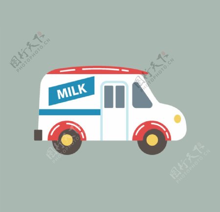 牛奶车