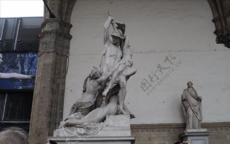 意大利佛罗伦萨皇室广场雕像