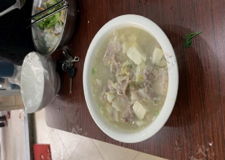 猪肉豆腐汤