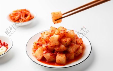萝卜块泡菜韩式泡菜
