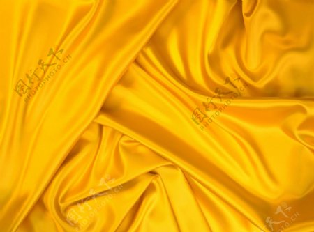 黄色丝绸