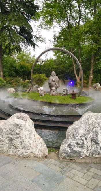 喷泉景观雕塑