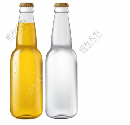 玻璃瓶子啤酒瓶子